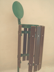 Modèle avec habillage bois